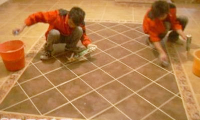 地板磚美縫技術(shù)